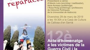 Actos por la recuperación de la memoria histórica